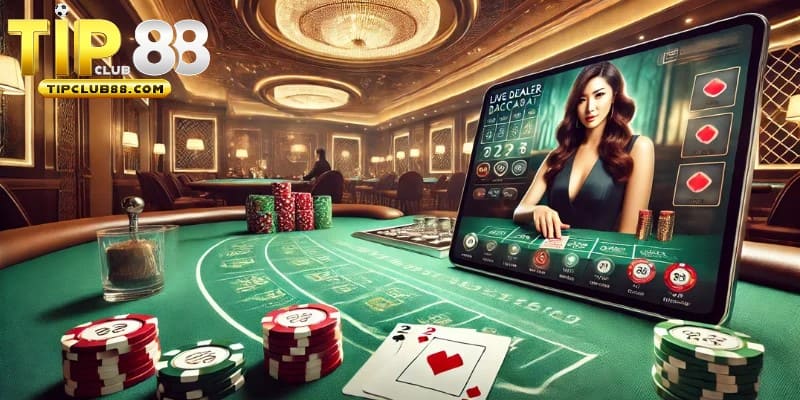 Baccarat là tựa game Live Casino Tipclub hấp dẫn Baccarat là tựa game Live Casino Tipclub hấp dẫn