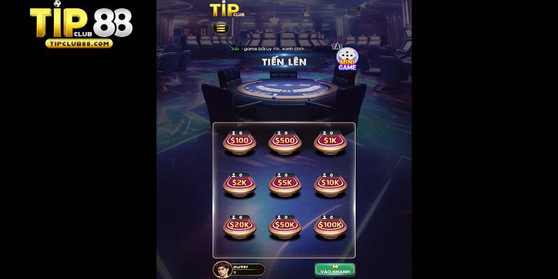 Tiến lên là game bài được yêu thích nhất tại Tipclub Tiến lên là game bài được yêu thích nhất tại Tipclub