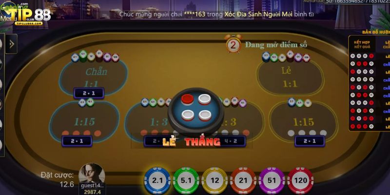 Hiểu rõ cách chơi xóc đĩa Tipclub trên nền tảng Hiểu rõ cách chơi xóc đĩa Tipclub trên nền tảng